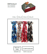 SCIARPA DONNA A1003 Tellini S.r.l. Ingrosso Abbigliamento